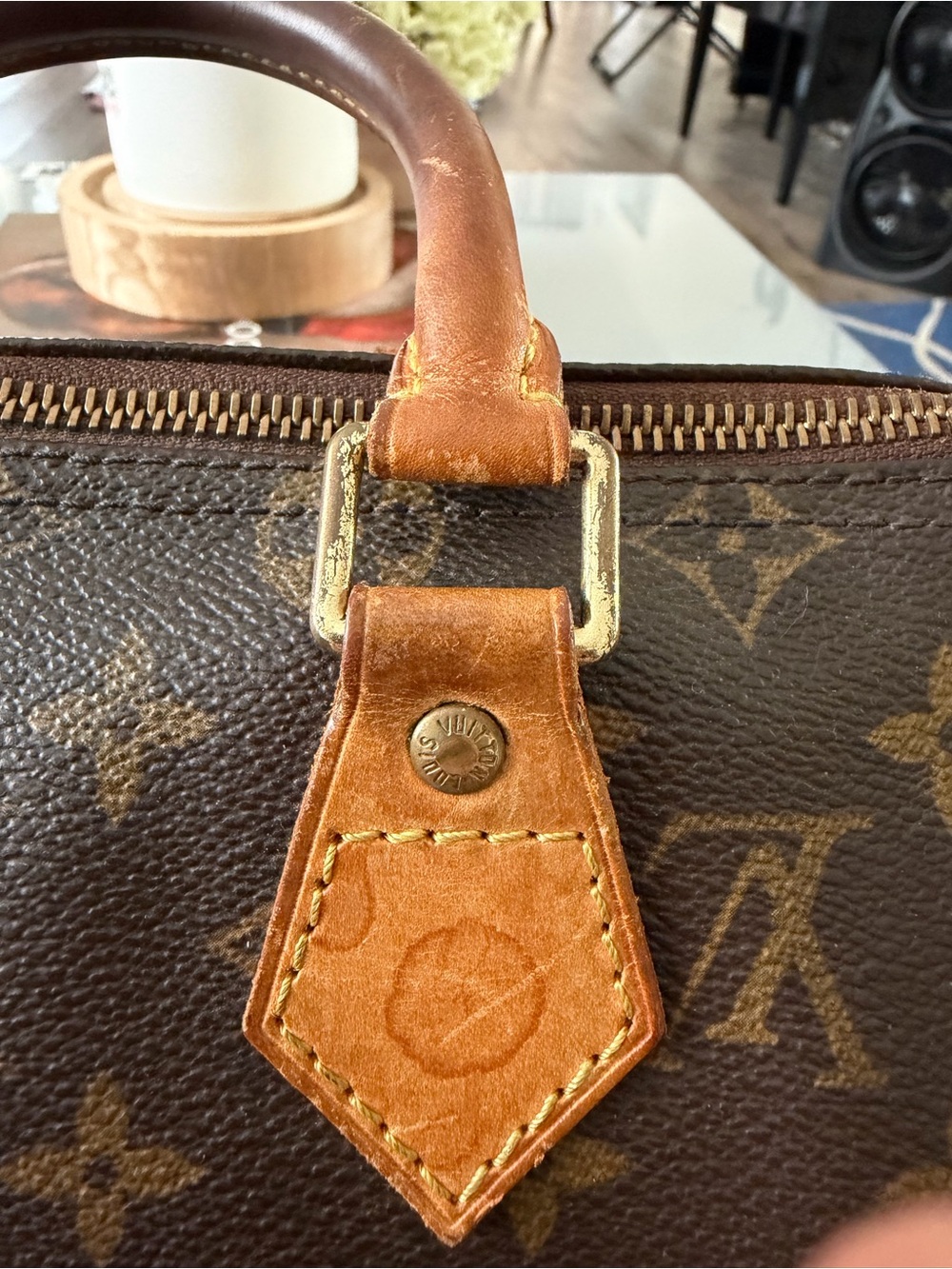 Louis Vuitton Monogram Top Handle Satchel - Brown/Tan - Picture 9 of 16